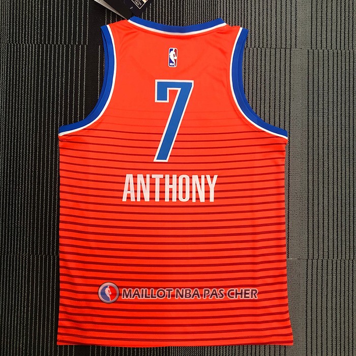 Maillot Oklahoma City Thunder Darius Bazley NO 7 Statement 2021 Orange